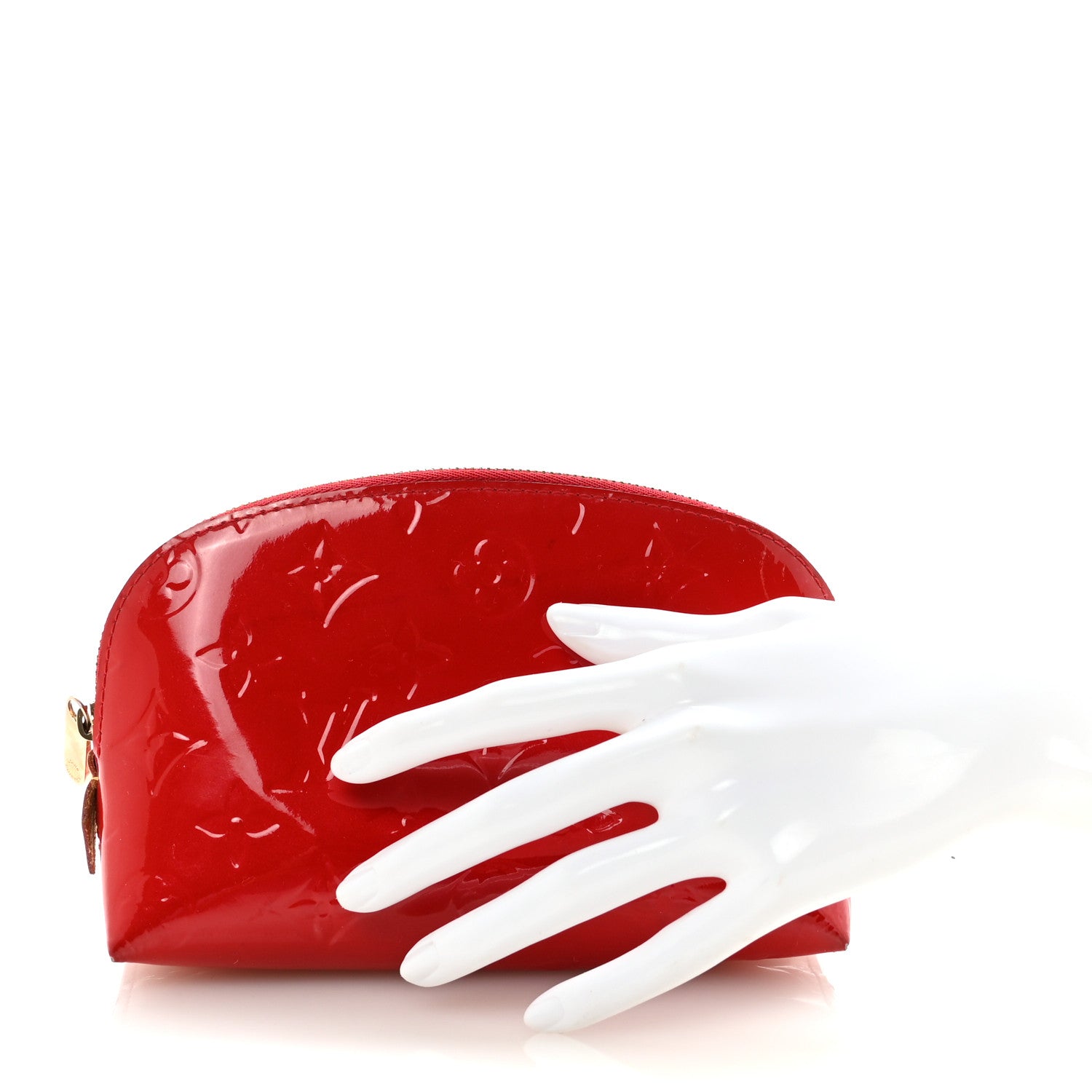 Louis Vuitton Vernis Cosmetic Pouch Pomme D'Amour 2 of 6