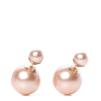 Christian Dior Pearl Mise En Dior Tribal Earrings Pink 1 of 5