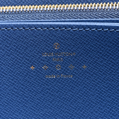 Louis Vuitton Monogram Denim Zippy Wallet NM Blue 6 of 6