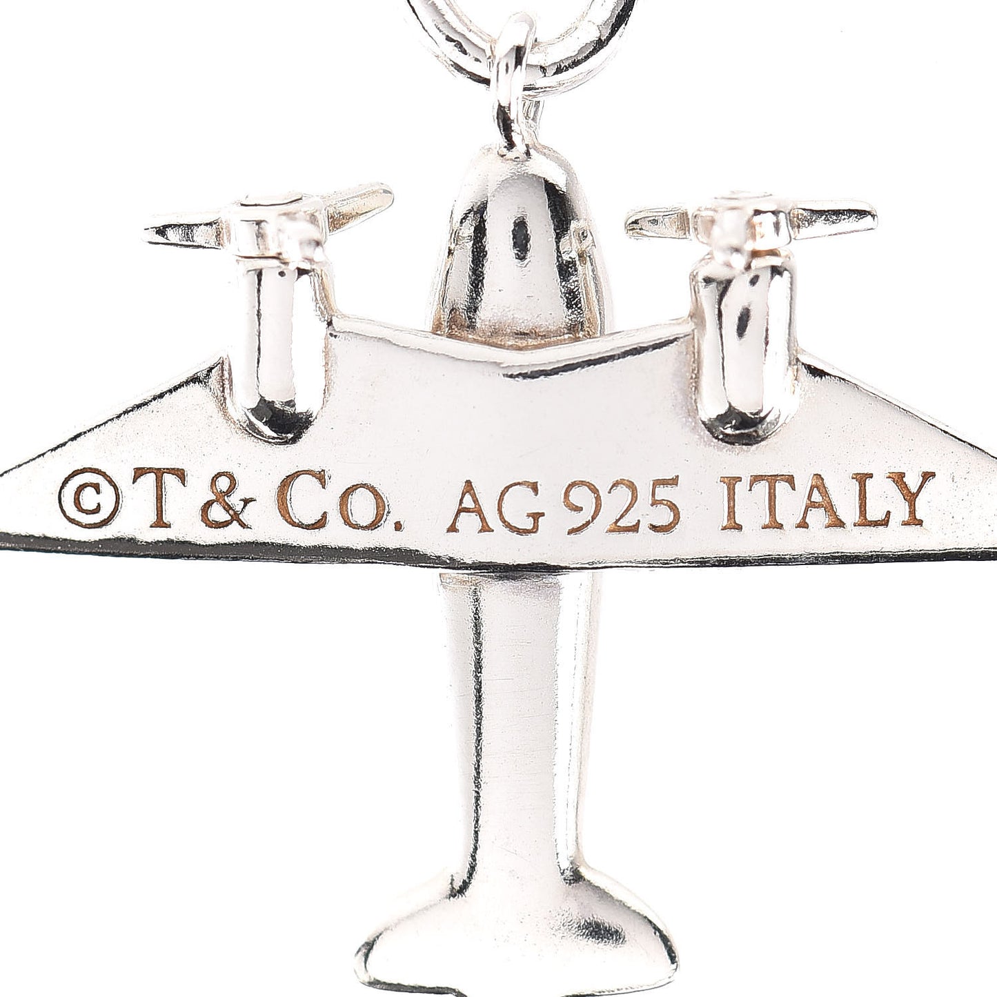 Sterling Silver Airplane Charm
