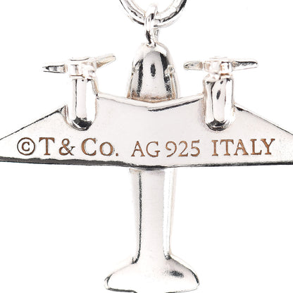 Tiffany Sterling Silver Airplane Charm 3 of 3