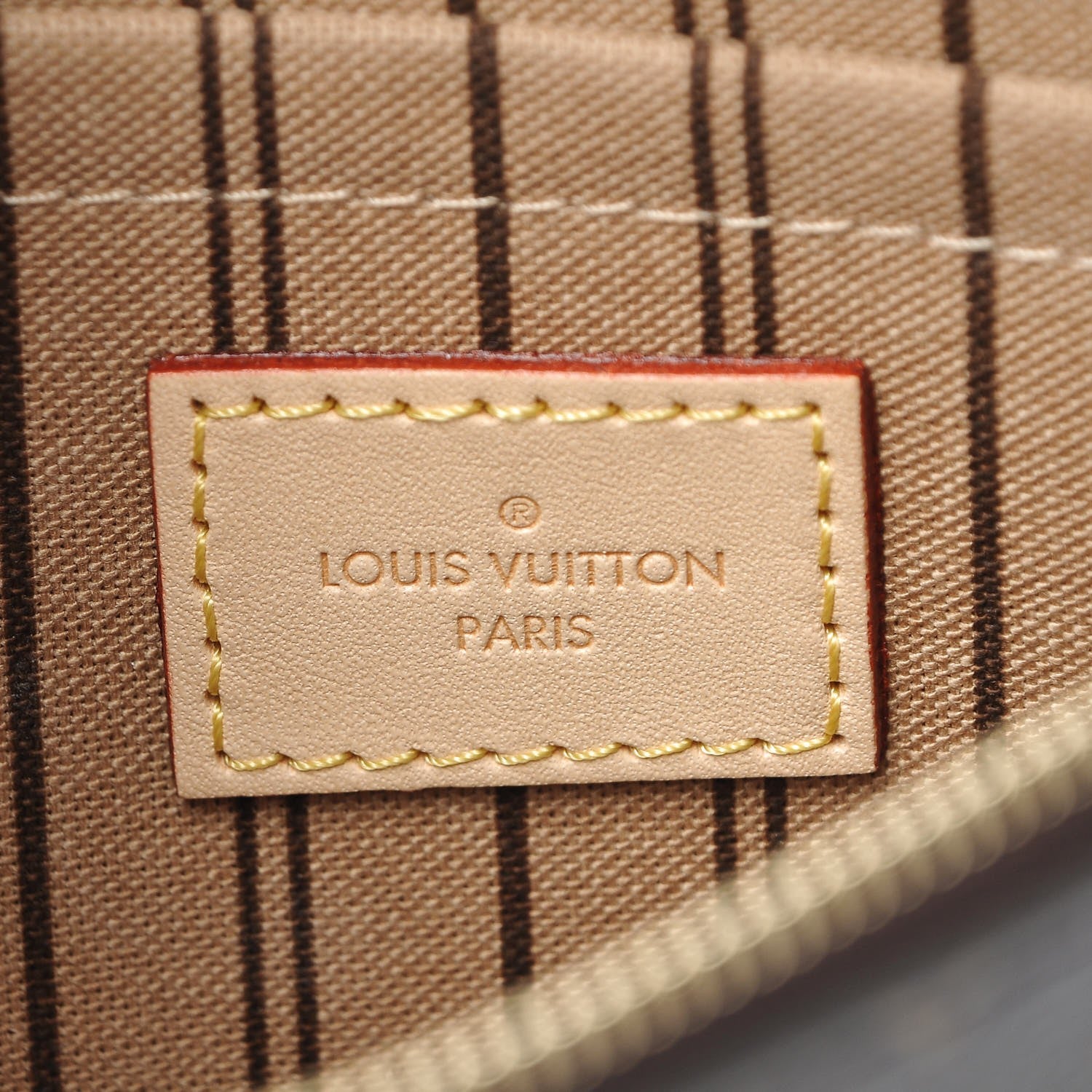 Louis Vuitton Monogram Neverfull MM GM Pochette 6 of 8