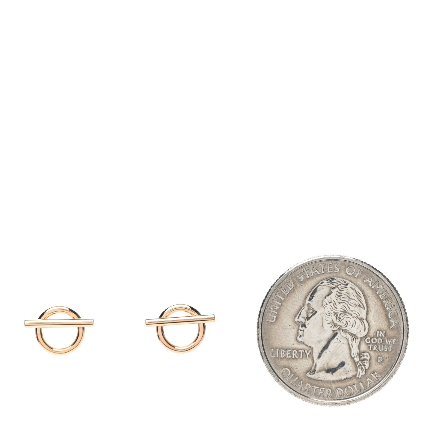 18K Rose Gold PM Echappee Earrings