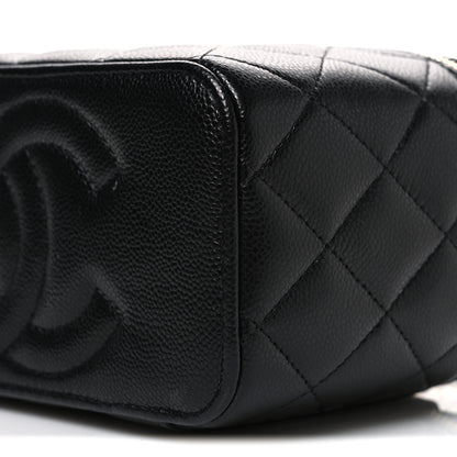 Chanel Caviar Quilted Small Vanity Case With Chain Black 10 of 11
