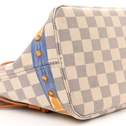 Louis Vuitton Damier Azur Summer Trunks Neo Neverfull MM 9 of 16
