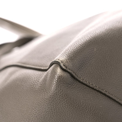 Celine Soft Grained Calfskin Small Belt Cabas Phantom Taupe 8 of 27