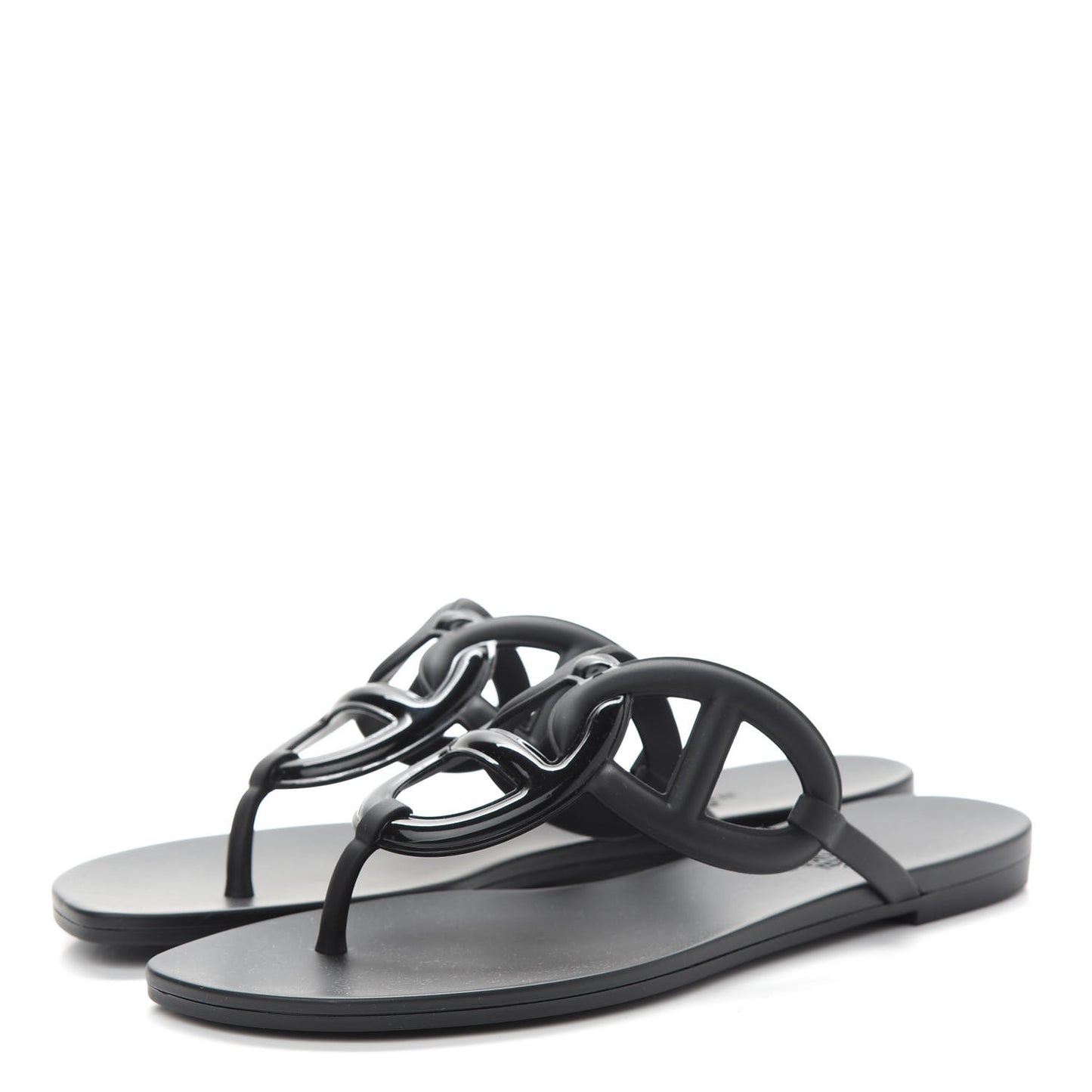 Rubber Womens Egerie Sandals 38 Black