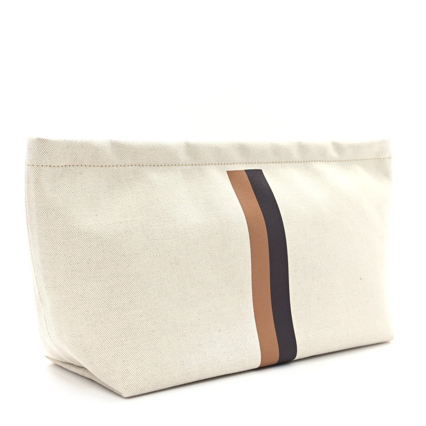 Canvas Necessaire Organizer Pouch Off White