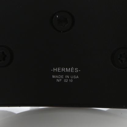 Hermes Aluminium Sunset Collier De Chien CDC Bracelet T2 Noir Intense 4 of 4