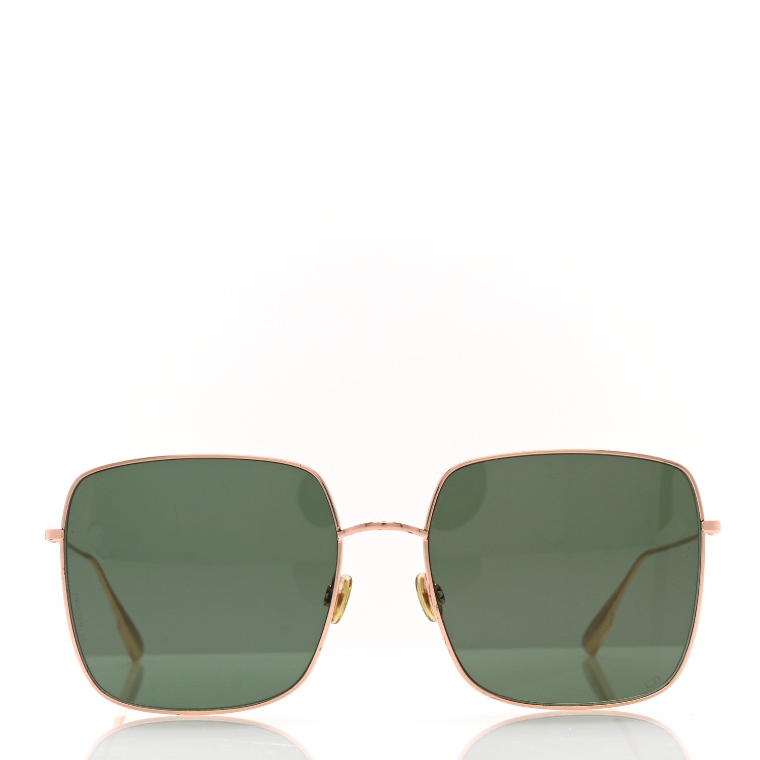 Christian Dior Metal Diorstellaire 1 Sunglasses Rose Gold Green 2 of 12
