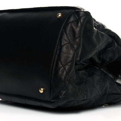Chanel Iridescent Calfskin Large In the Mix Tote Black 10 of 11