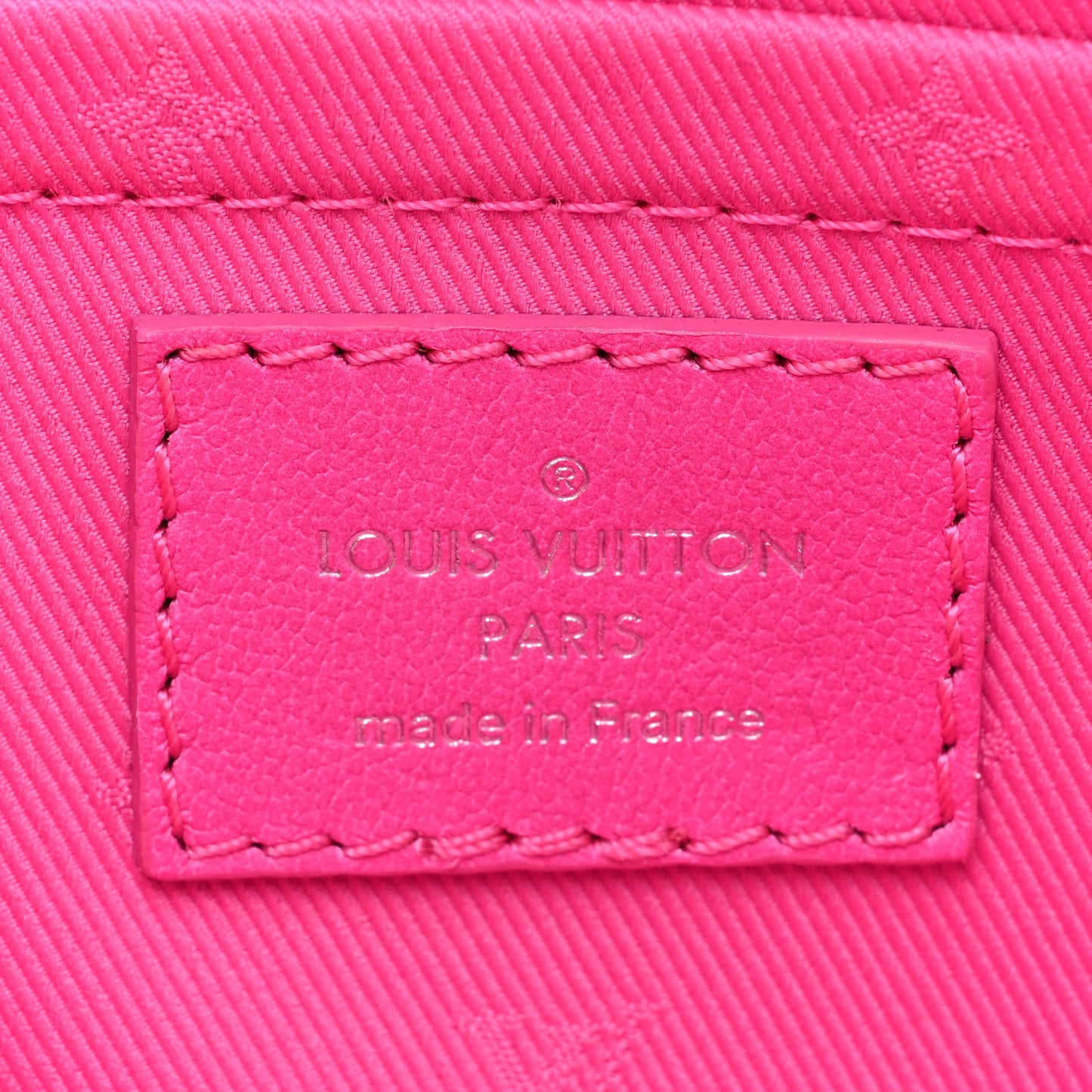 Calfskin Bubblegram Alma BB Rose Miami