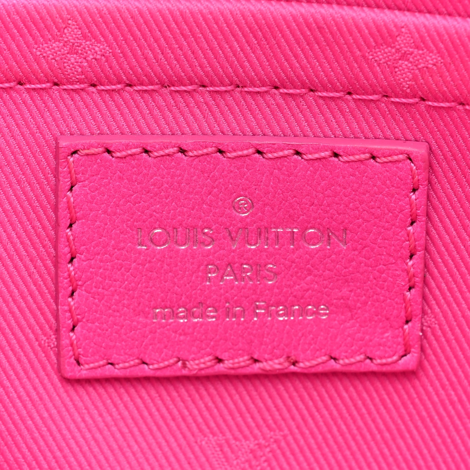 Louis Vuitton Calfskin Bubblegram Alma BB Rose Miami 6 of 9