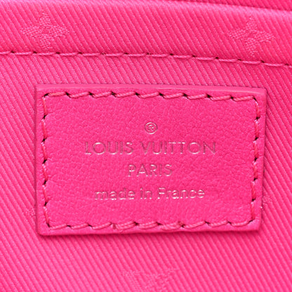 Louis Vuitton Calfskin Bubblegram Alma BB Rose Miami 6 of 9