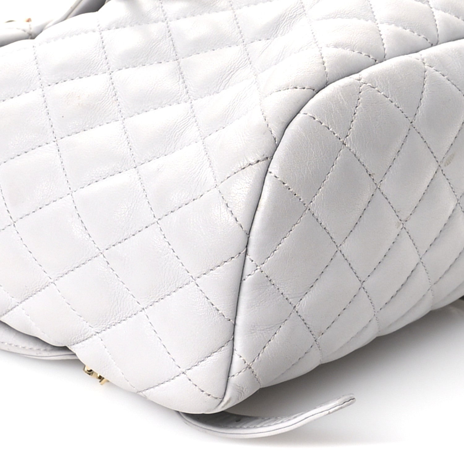 Chanel Calfskin Quilted Small Urban Spirit Backpack Grey 9 of 14