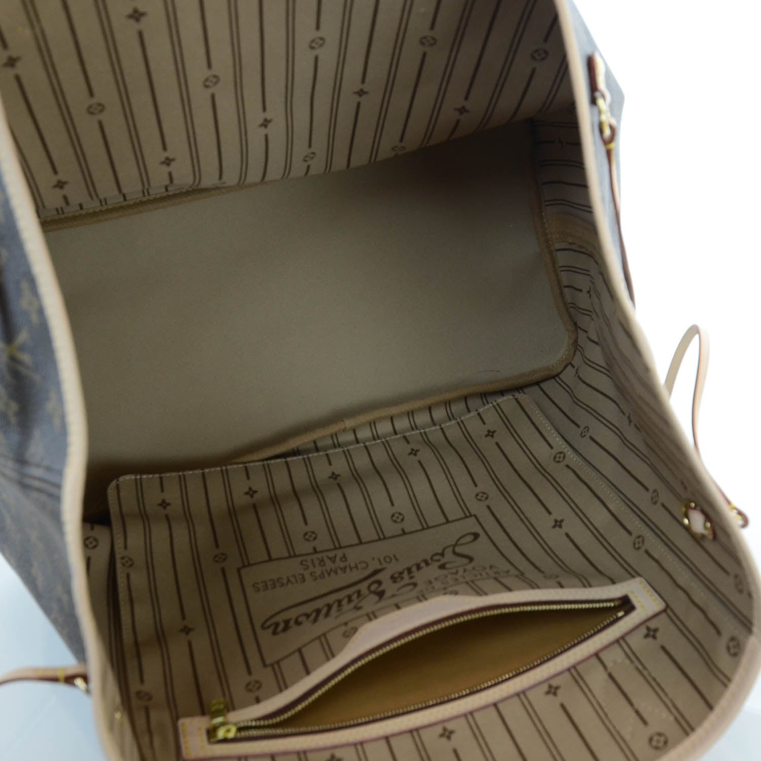 Louis Vuitton Monogram Neverfull GM 9 of 12