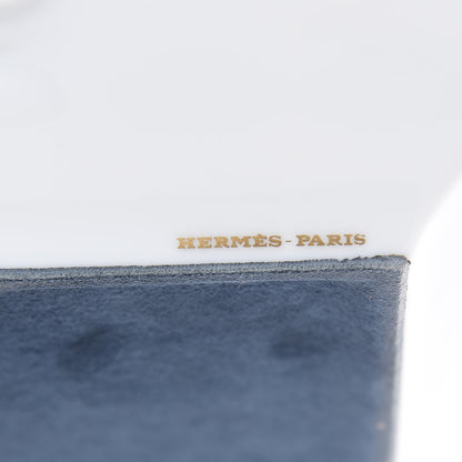 Hermes Printed Porcelain Chaine D'Ancre Ashtray 5 of 6