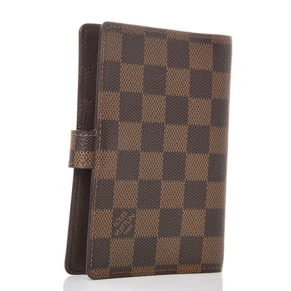 Louis Vuitton Damier Ebene Small Ring Agenda Cover 3 of 6