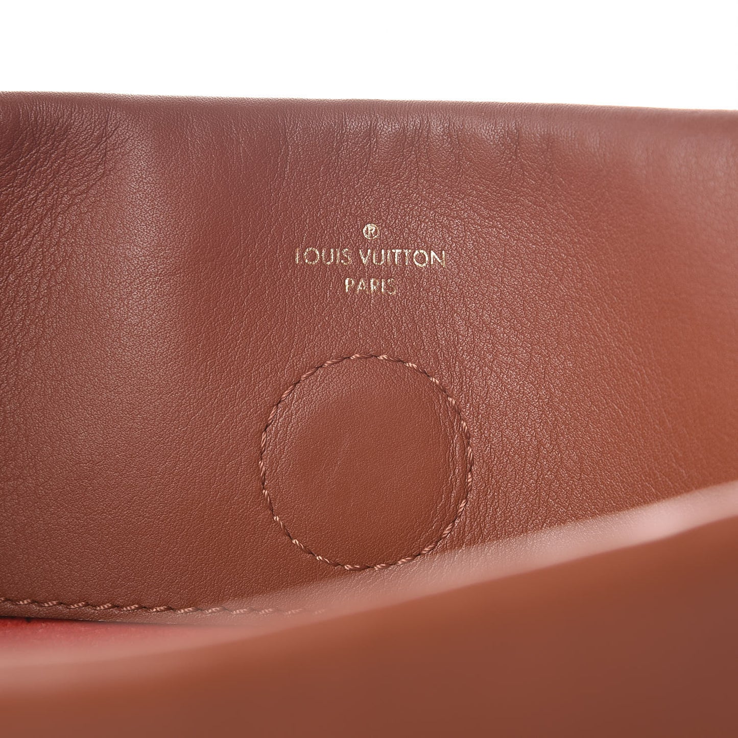 Monogram Tuileries Besace Caramel Rouge