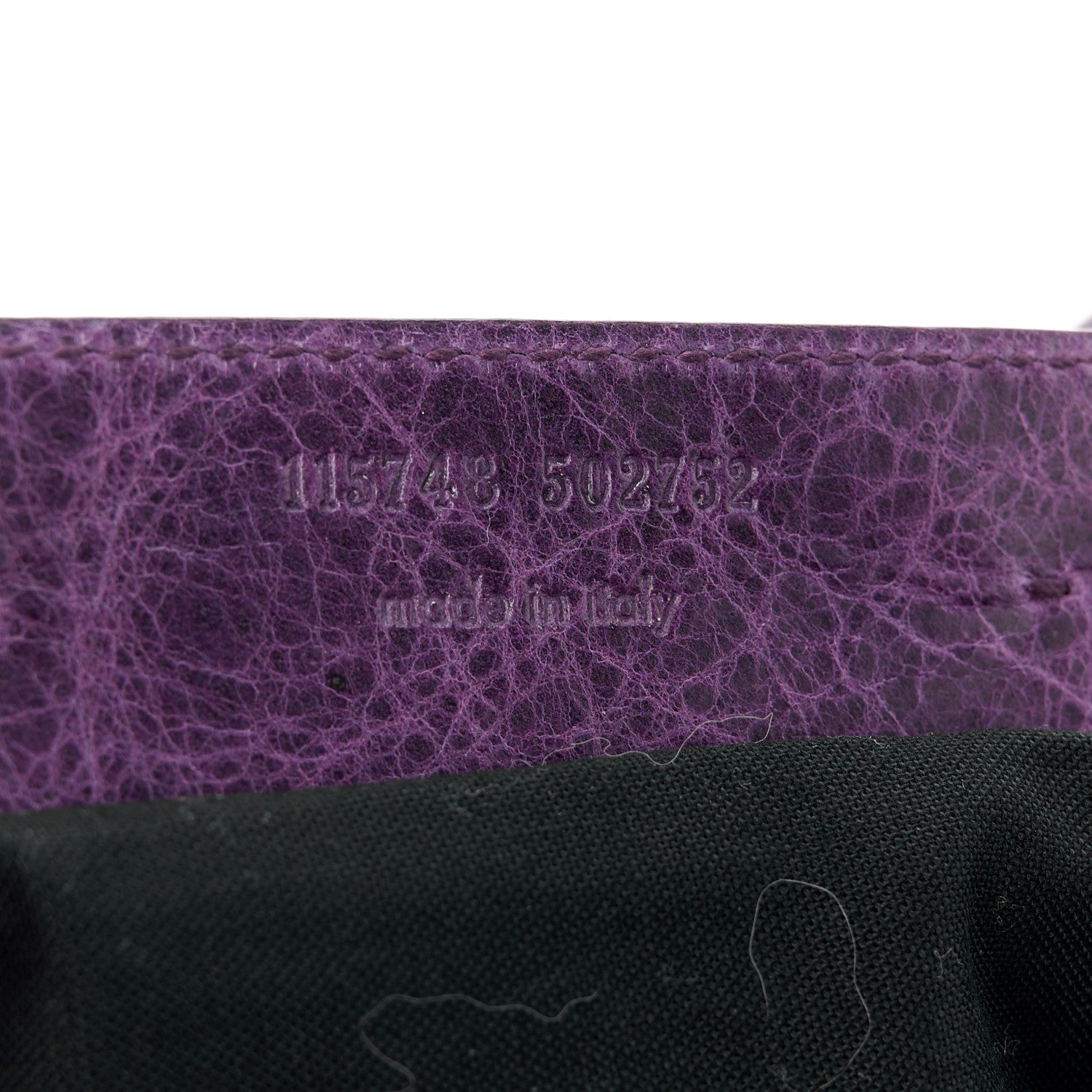 Balenciaga Agneau Classic Hardware City Raisin 9 of 17