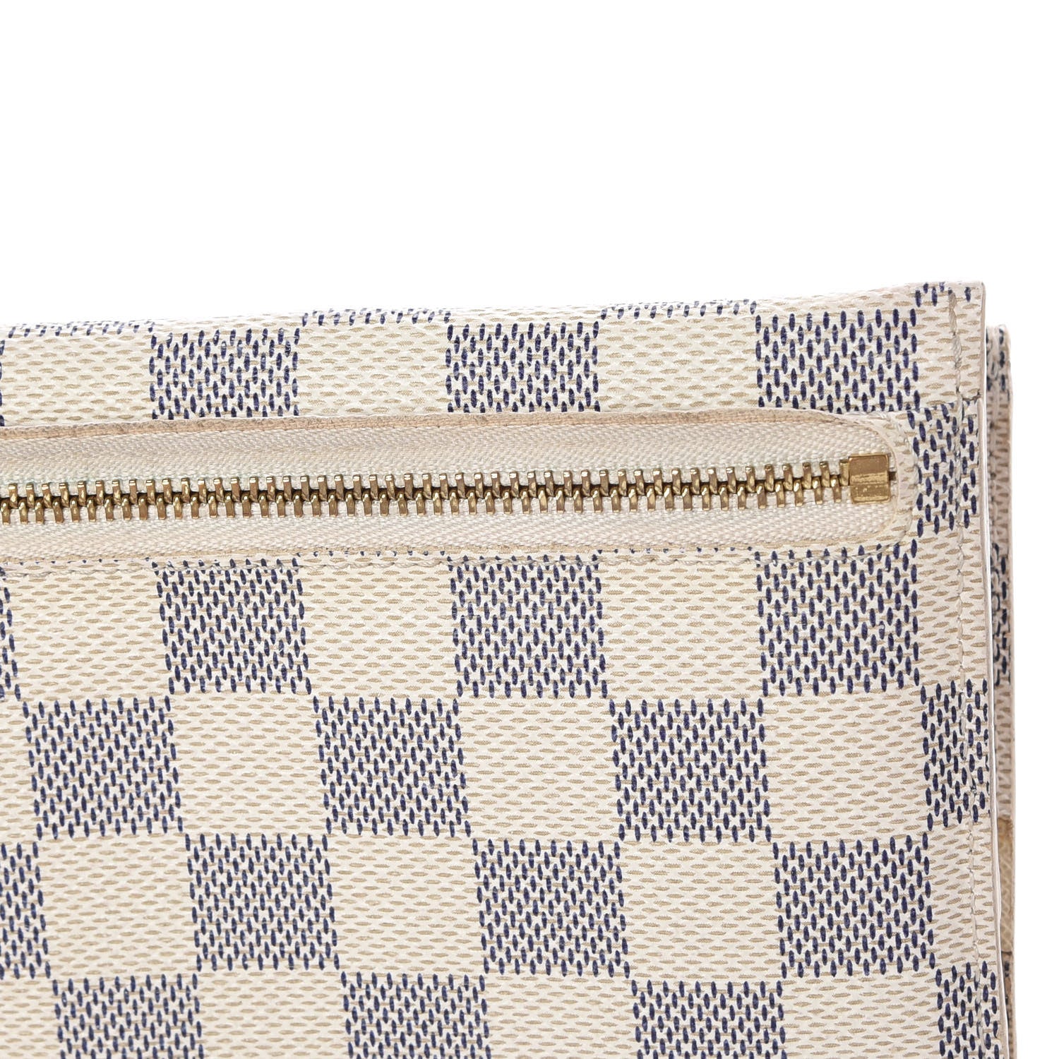 Louis Vuitton Damier Azur Long Origami Wallet 9 of 10
