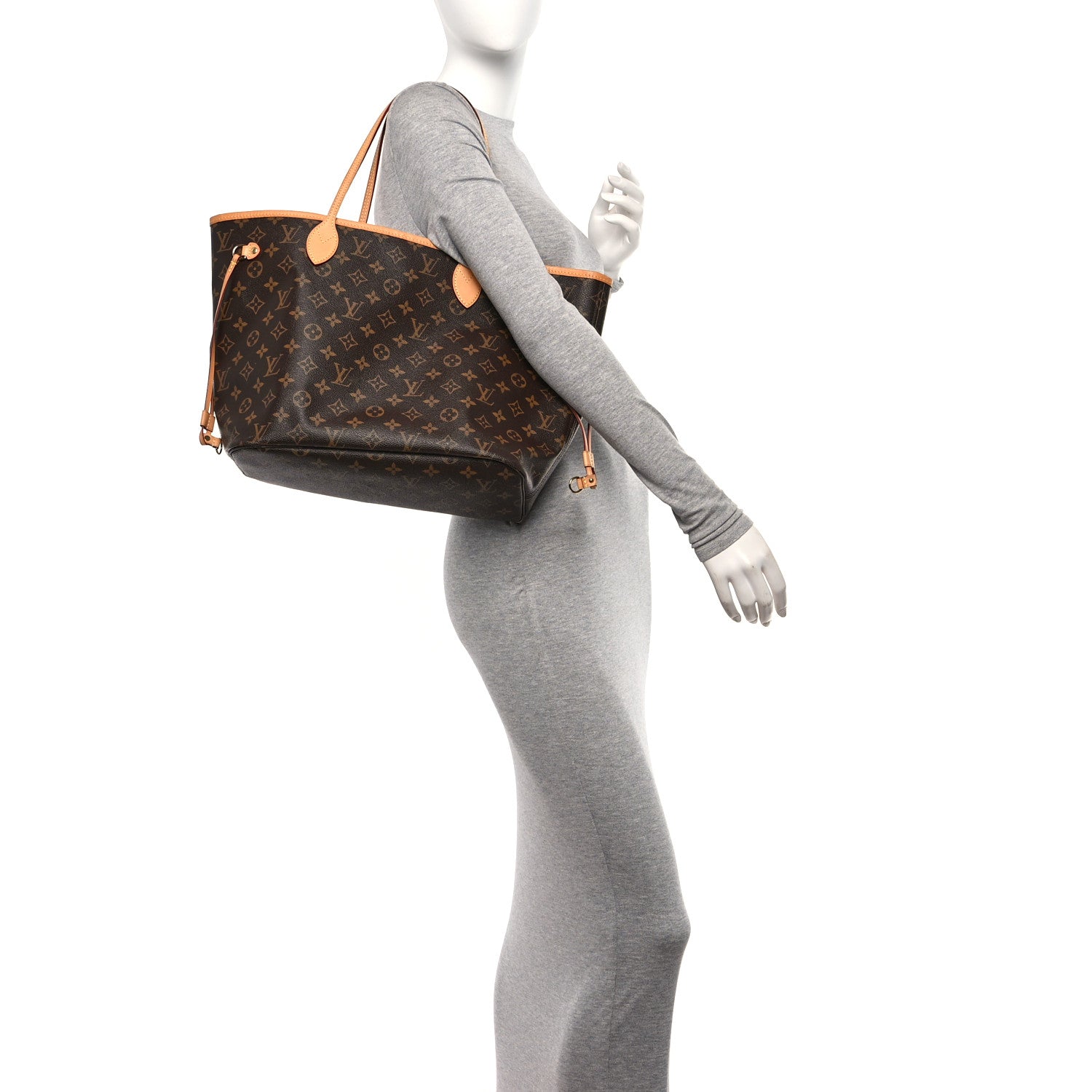 Louis Vuitton Monogram Neo Neverfull MM Pivoine 2 of 9
