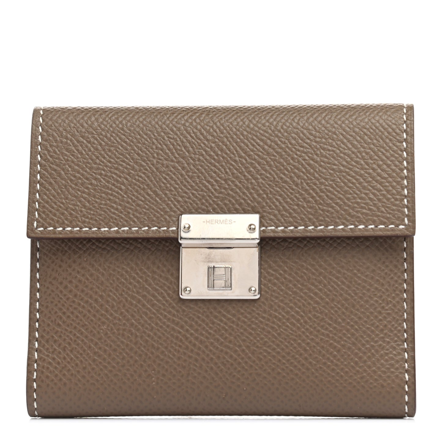 Epsom Clic Mini Card Holder Etoupe