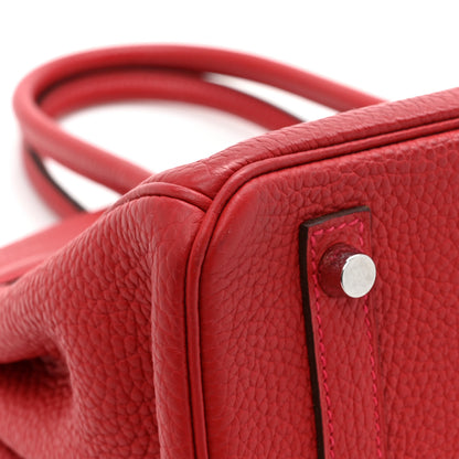 Hermes Togo BIRKIN 30 Rouge Casaque 13 of 18