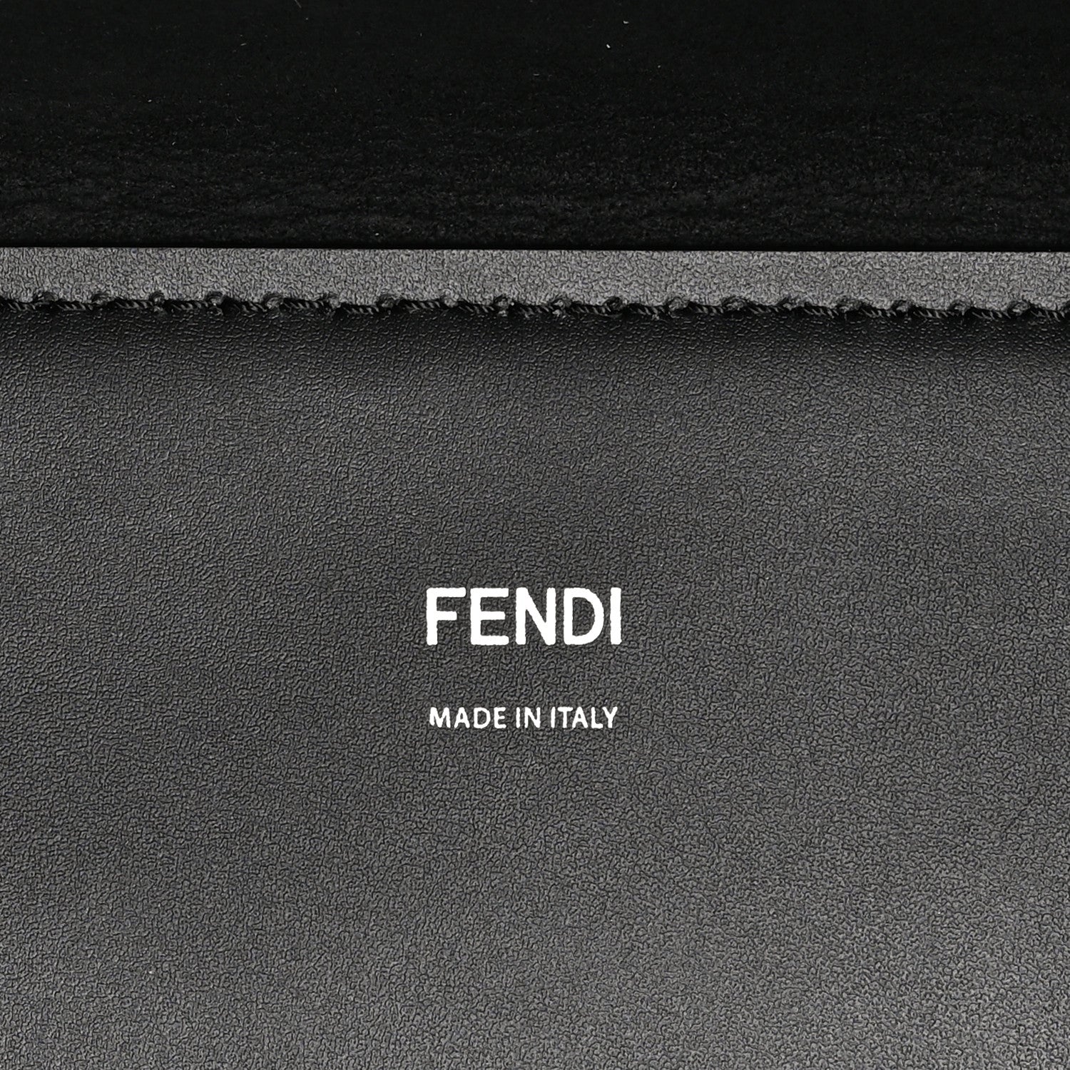 Fendi Vitello King Plexiglass Medium Fendi Sunshine Shopper Tote Black White 6 of 9