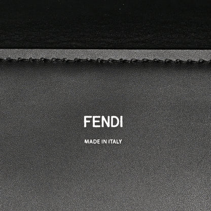 Fendi Vitello King Plexiglass Medium Fendi Sunshine Shopper Tote Black White 6 of 9