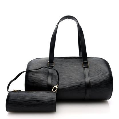 Louis Vuitton Epi Soufflot Black 3 of 10