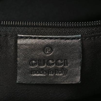 Gucci Monogram Large D Gold Ring Hobo Black 6 of 11