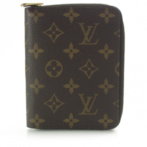 Monogram Zipped Passport Cover