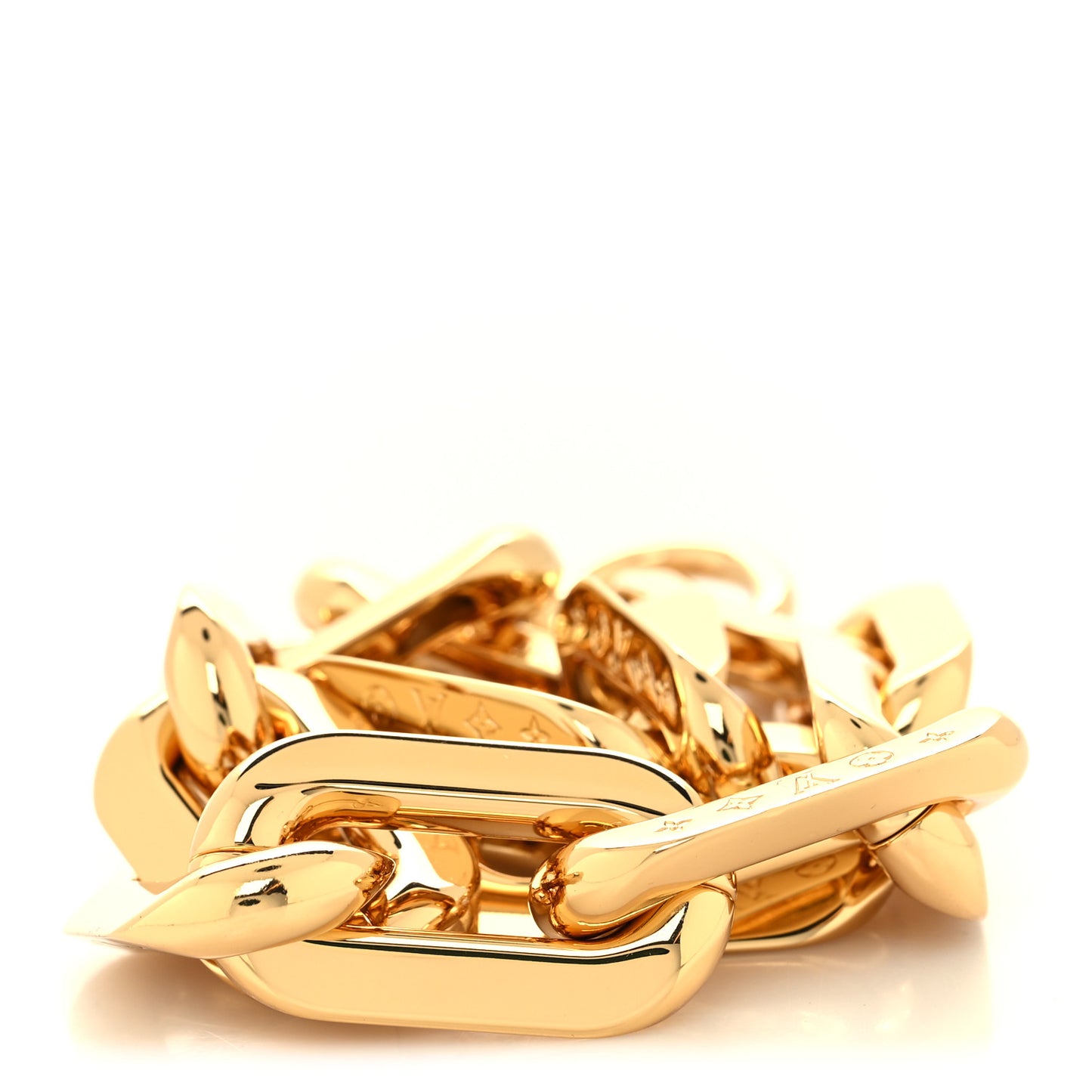 Metal Coussin MM Chain Strap Gold