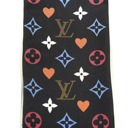 Louis Vuitton Silk Game On Bandeau Black White 6 of 7