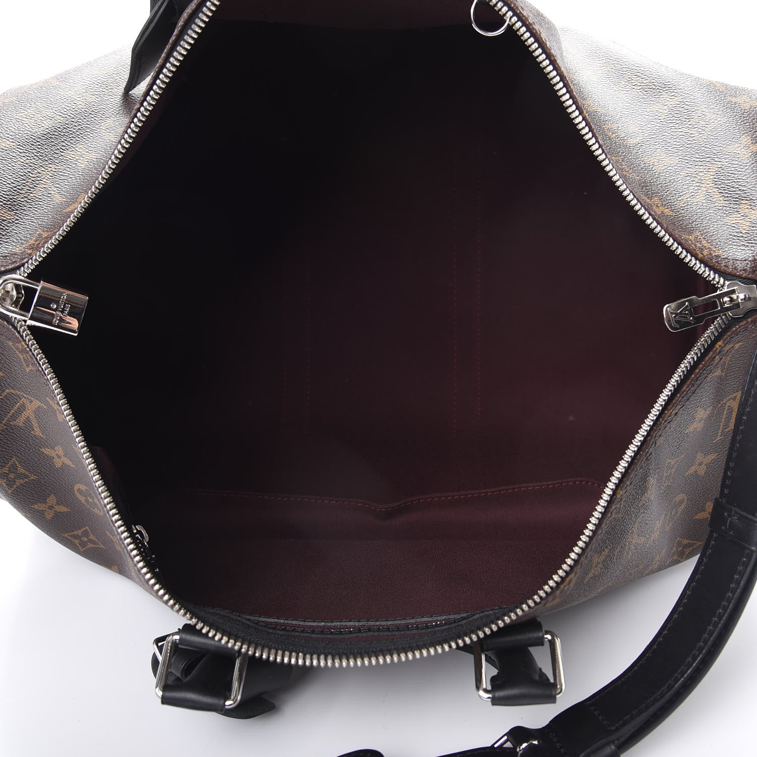 Louis Vuitton Monogram Macassar Keepall Bandouliere 45 4 of 9