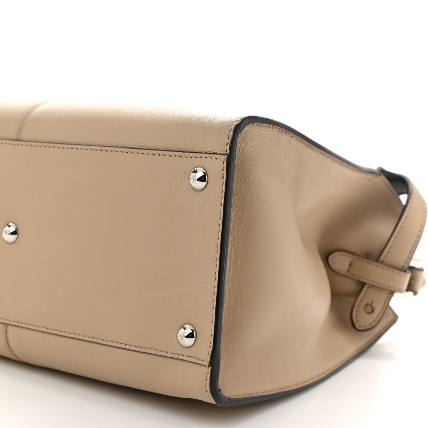 Fendi Vitello Seta Light Camoscio Medium Peekaboo X-Lite Amido Ciclamino 9 of 11