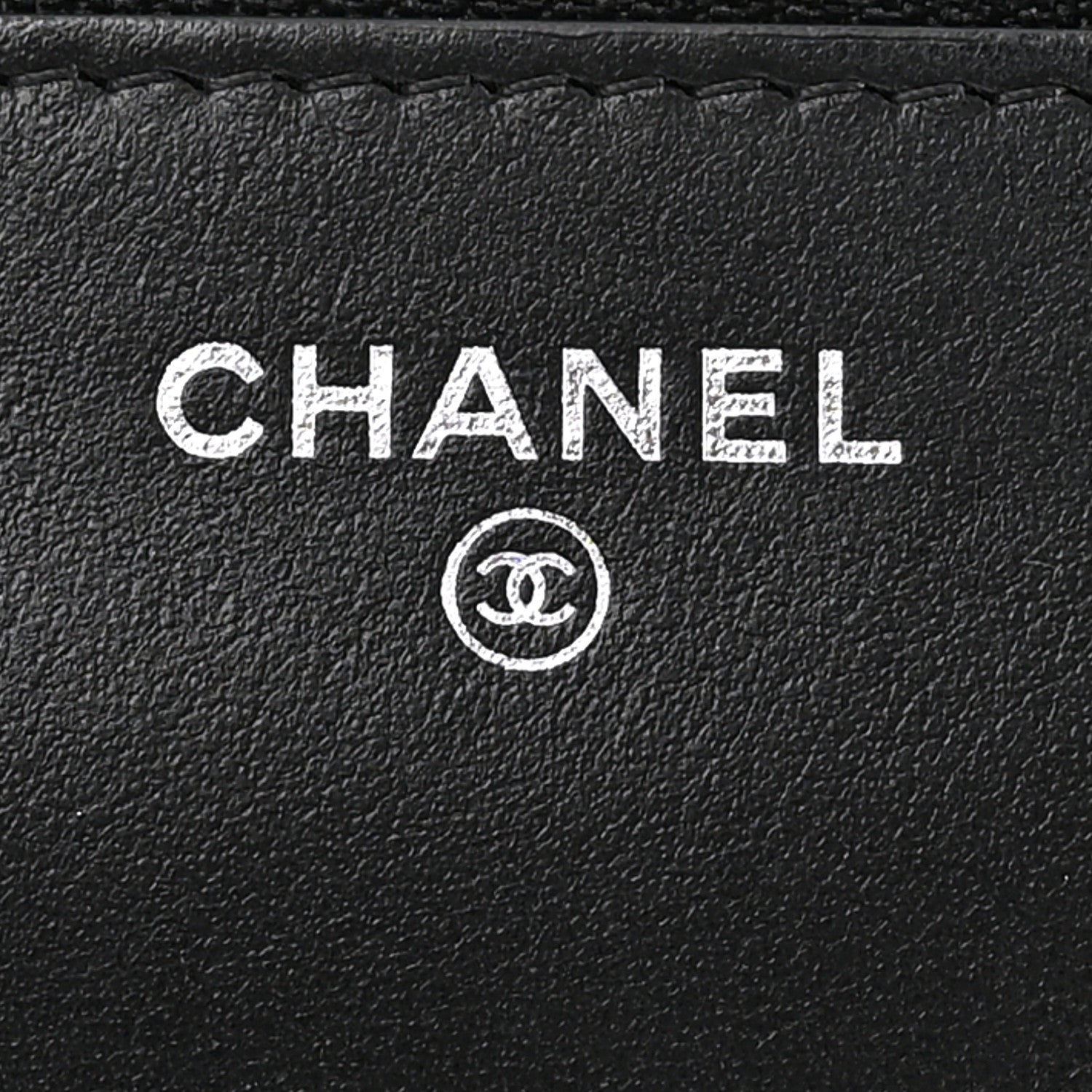 Chanel Patent Calfskin Quilted Reissue Wallet On Chain WOC So Black 6 of 12