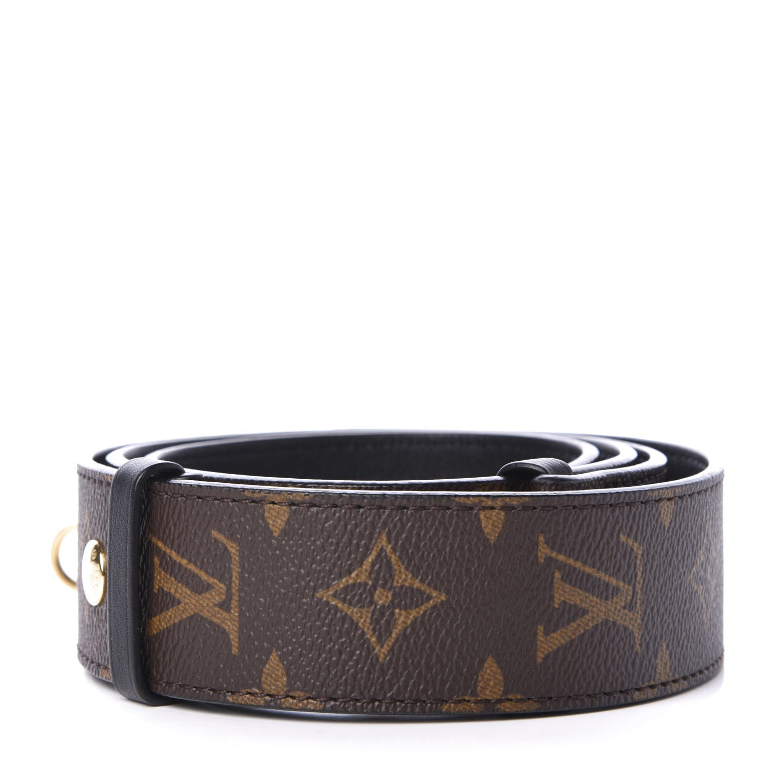 Louis Vuitton Monogram Bandouliere Shoulder Strap Black 2 of 3