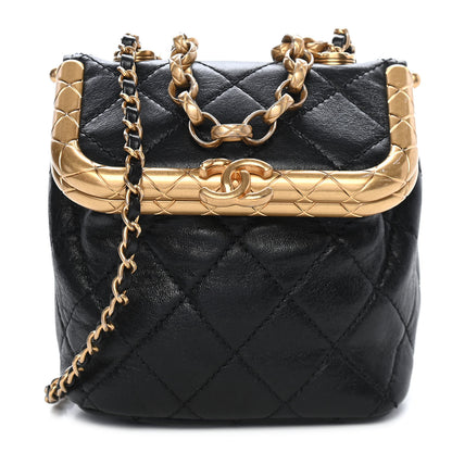 Chanel Lambskin Quilted Small My Crush Bag Black 1 of 8