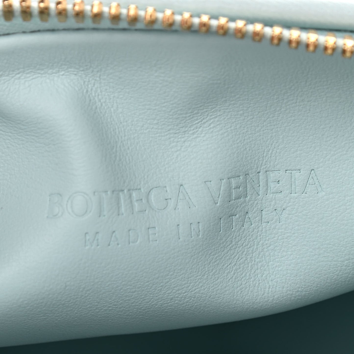 Nappa Intrecciato Mini Jodie Teal Washed