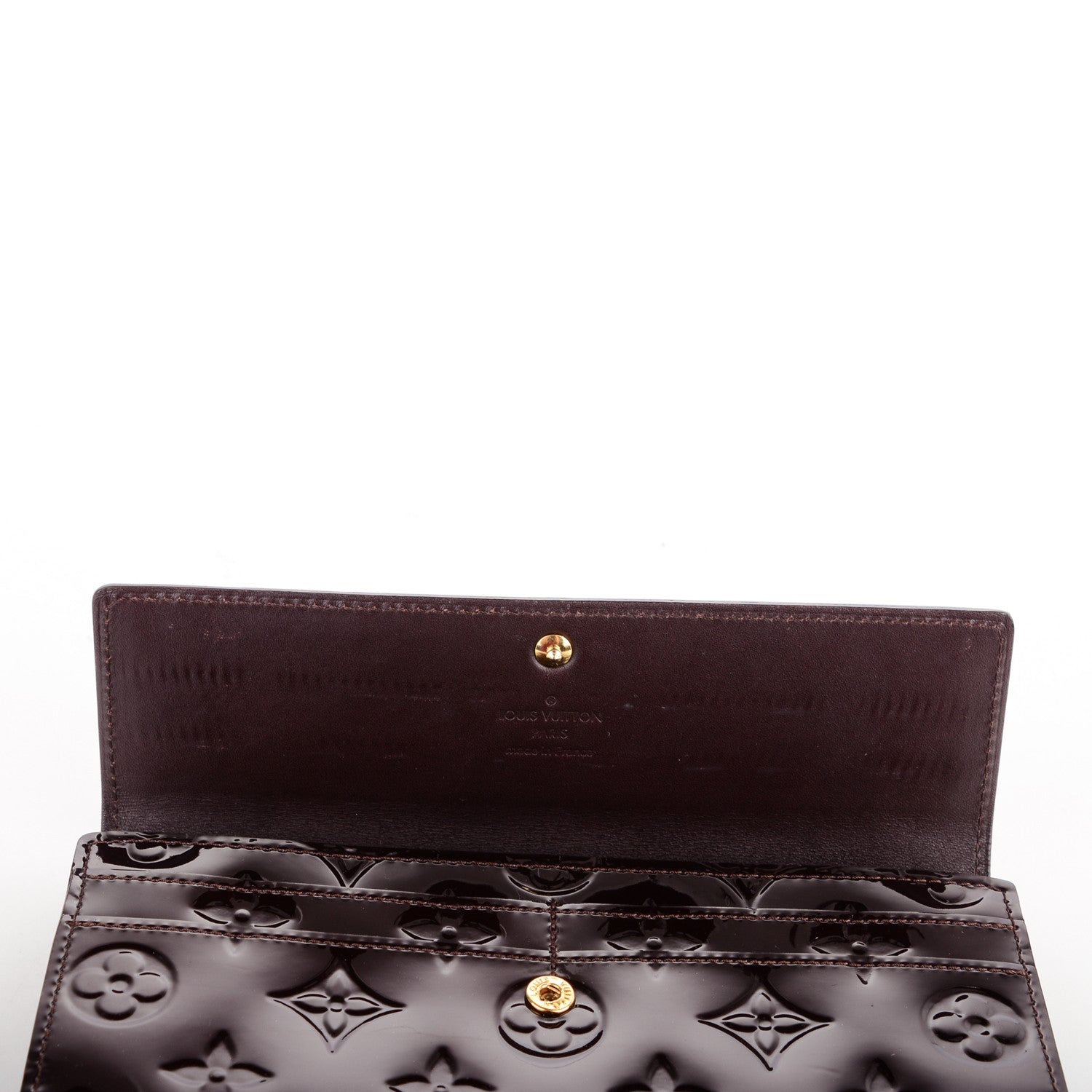 Louis Vuitton Vernis Sarah Wallet Amarante 6 of 8