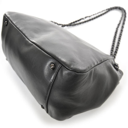 Chanel Lambskin Studded Flap Black 5 of 11