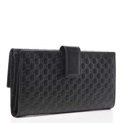 Gucci Microguccissima Continental Flap Wallet Black 3 of 10
