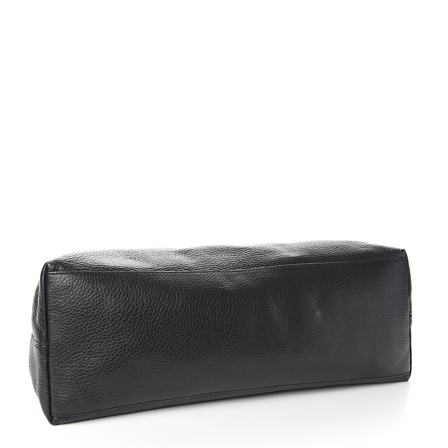 Gucci Pebbled Calfskin Large Soho Chain Shoulder Bag Black 3 of 10