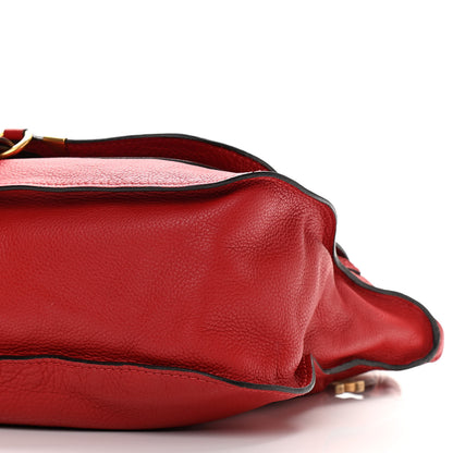 Chloe Calfskin Medium Marcie Satchel Red 9 of 10
