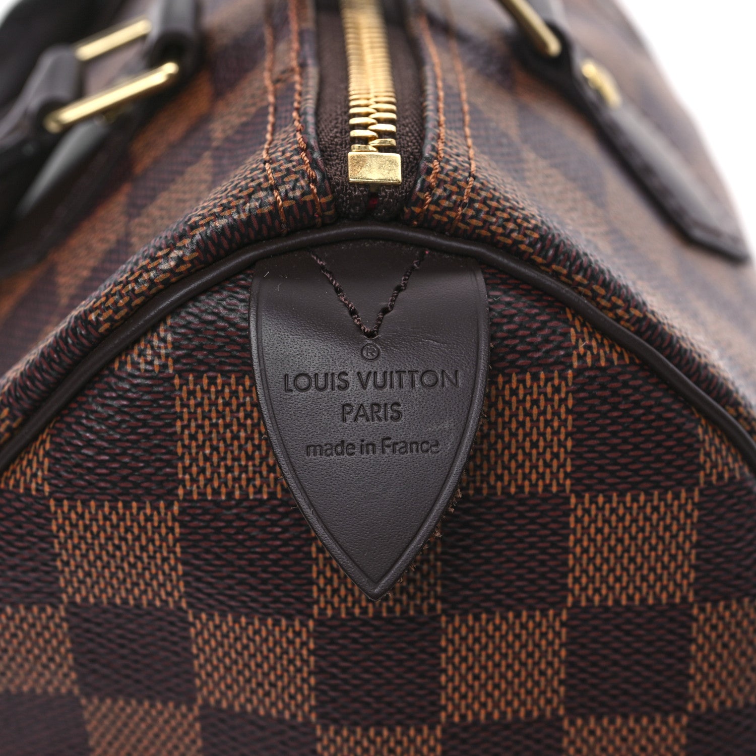 Louis Vuitton Damier Ebene Speedy 25 6 of 9