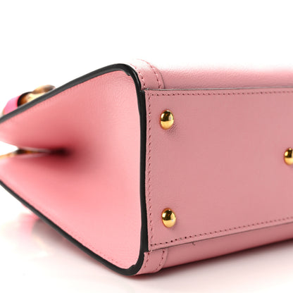 Gucci Wonka Grain Calfskin Mini Diana Tote Bag Wild Rose Fuxia Fluo 8 of 13