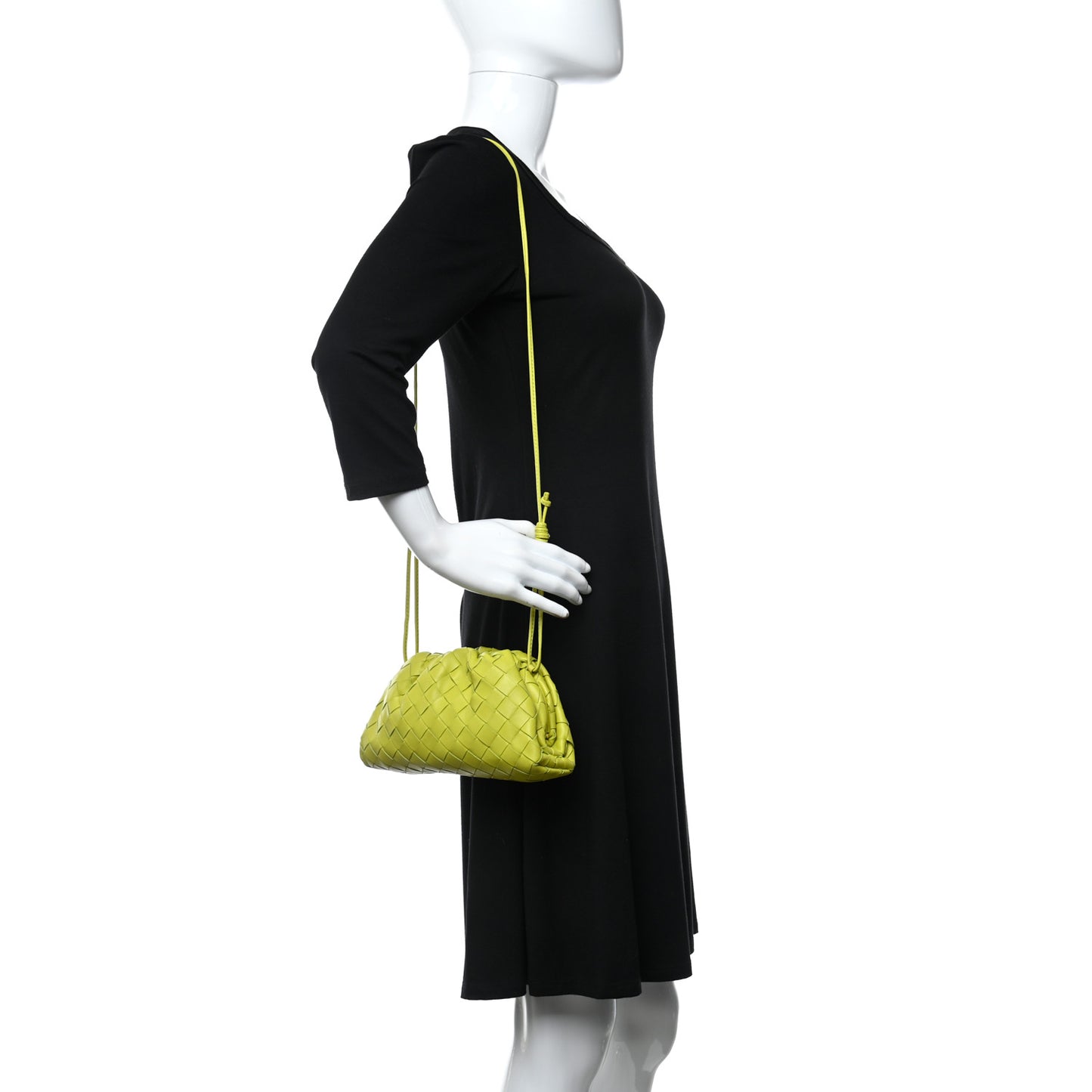 Nappa Intrecciato The Mini Pouch Kiwi