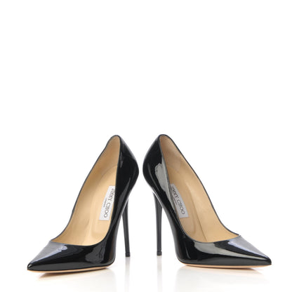 Jimmy Choo Patent Anouk Pumps 39 Black 6 of 11